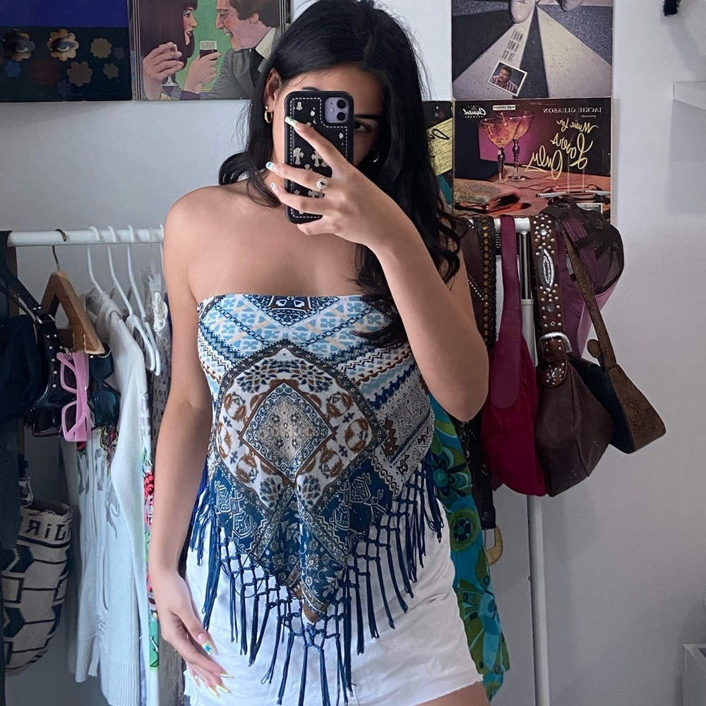 SCARF TOP